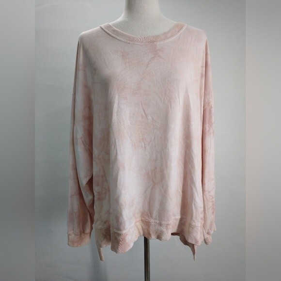 Found Sweatshirt Tie Dye Size M Oversized Pullover - Picture 2 of 11